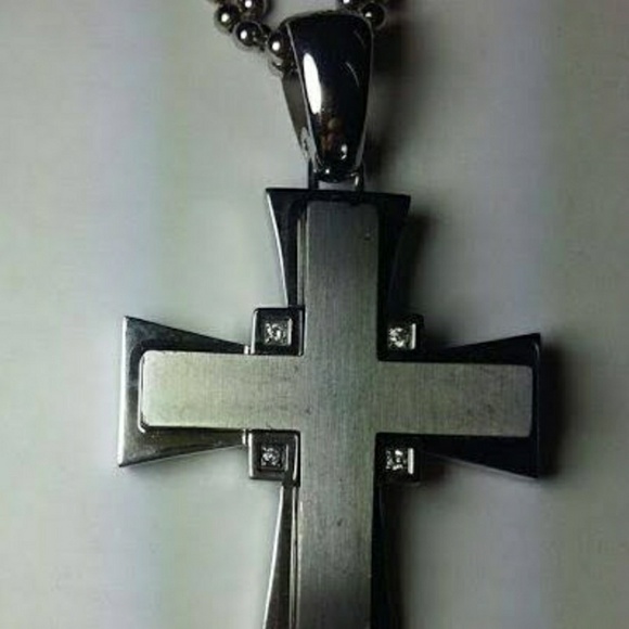 Russel Simmons  S/S diamond Jewelry Set - Picture 3 of 5